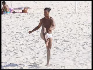 Ronaldinho gaucho playing beach soccer in brazil 03 07 10|club7514499