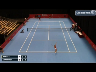 Wta 2015 quebec city ws r1 minella vs crawford part