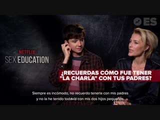 Hablamos de sexo con los protagonistas de sex education (netflix)
