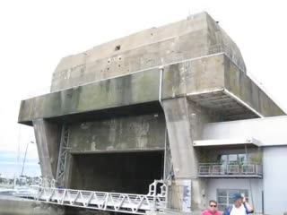 The keroman former u boat base at lorient, brittany