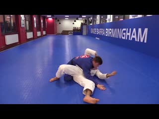 Braulio estima side control bottom triangle