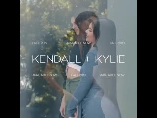 Кайли дженнер для рекламной кампании «kendall + kylie»