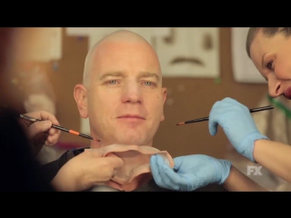 Fargo behind the scenes | ewan mcgregor is transformed into emmit and ray stussy