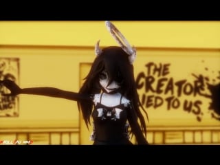 [mmd x batim dl] alice angel【the devil within】