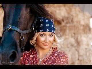 Бэкстейдж фотосессии с лошадью в торревьехе