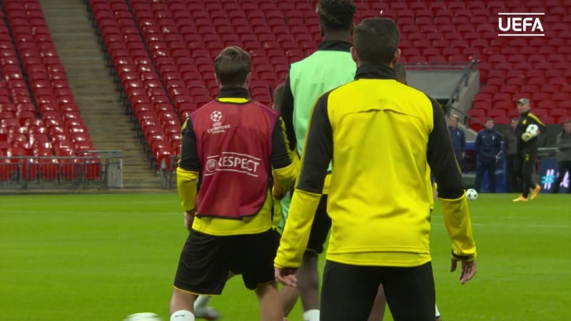 Тренироа "боруссии"