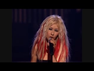 Christina aguilera contigo en la distancia live