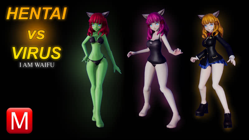 Hentai vs virus i am waifu ► хентай против вируса