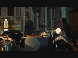 Ural motorcyle scene from mortdecai 2015