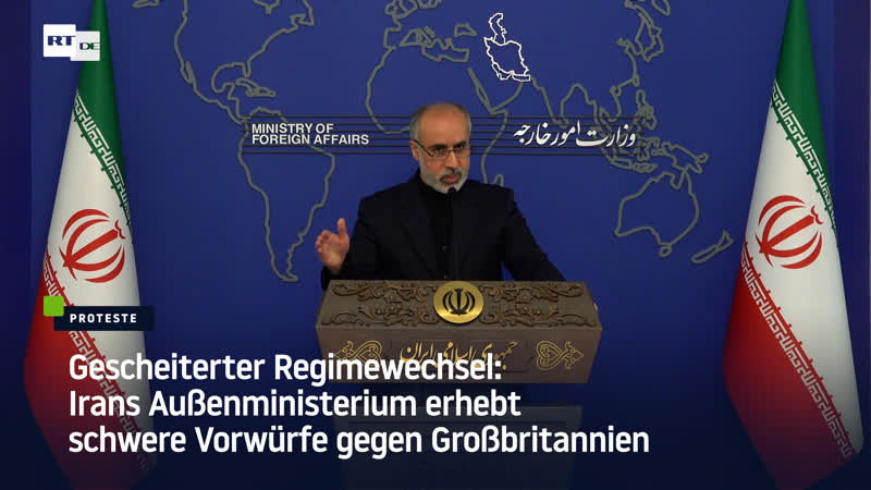 Gescheiterter regime change irans aussenministerium erhebt schwere vorwürfe gegen grossbritannien