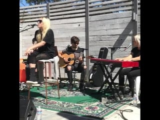 Thank you for the private concert @skylargrey !