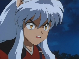 Inuyasha 74 серия красный тэссайга, пробивающий барьеры