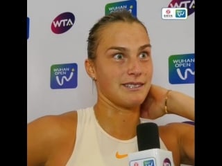 Youngest ever finalist at the #wuhanopen