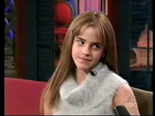 ║• emma watson on jay leno [2002]