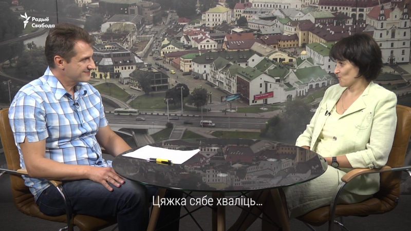 Кандыдатка на старшыню бнф дамаскіна «я не мядзьведзеў, я іду на два тэрміны»