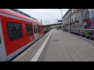 Kirchheim (teck) s bahn stuttgart mit et 430 regioshuttle (teckbahn)