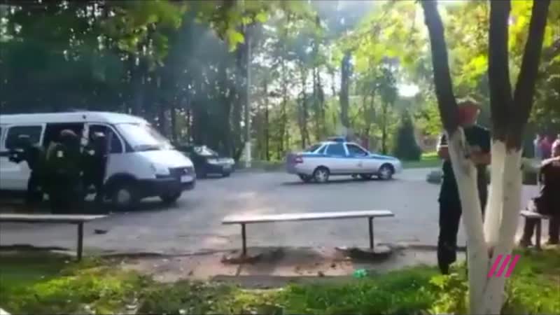 Росгвардейцы открыли стрельбу холостыми патронами на дне флага под тулой