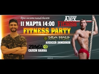 Fitness party alex fitness zvl salem banna