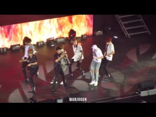 [video] bts fire @ show champion in manila 160903 (fancam)