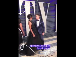 Vfoscars @priyankachopra and @nickjonas