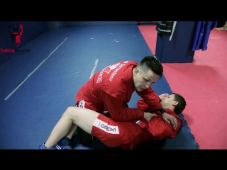 Биео battle beetle tutorial # 11 sambo fake kimura into kneebar