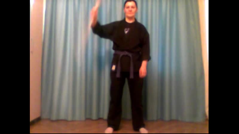 Разминка айкидо с дзё