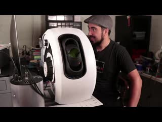 Animatronic glados head with raspberry pi