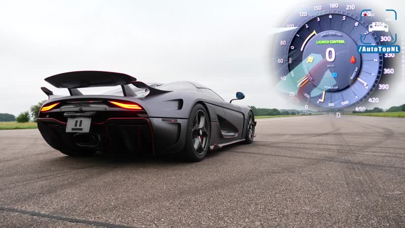 Koenigsegg regera 0 300km h acceleration sound onboard by autotopnl