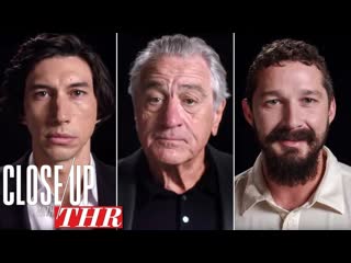 Actors roundtable robert de niro, tom hanks, adam sandler, jamie foxx, adam driver, shia labeouf