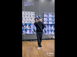 220628 minhyuk @ tiktok #boom challenge