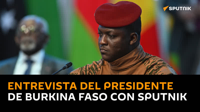 Las armas enviadas a ucrania acaban en áfrica y en manos de terroristas, manifestó el presidente de burkina faso