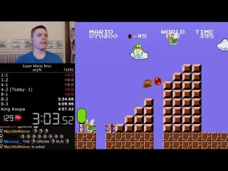 Рекорд в прохождении игры super mario bros менее 5 минут