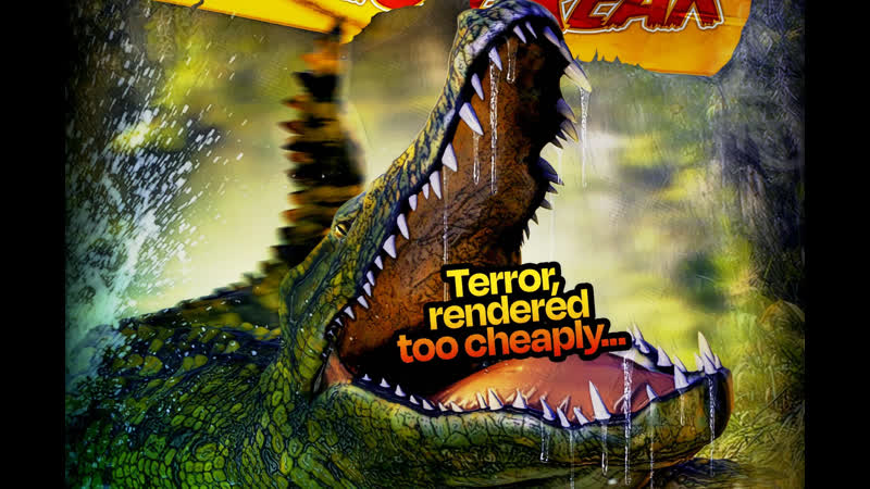 Плохо нарисованный аллигатор (2023) bad cgi gator