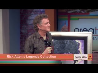 Def leppards rick allen uses his artistic talents to help veterans