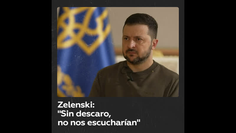 Zelenski tacha a ucrania de “descarada en algunas cuestiones”