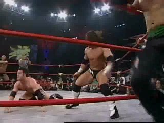 Elimination x samoa joe, christopher daniels, alex shelley, and roderick strong vs austin aries, sonjay dutt, matt bentley and