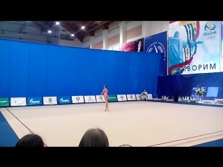 Анастасия шибаева булавы (командное многоборье) // чемпионат россии 2017