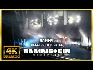 Rammstein ramm4 4k 60fps live at hellfest 2016 ai remaster hd 2160p