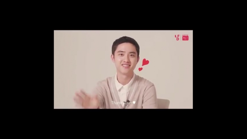 [video] 180730 d o @ lottedutyfree instagram update