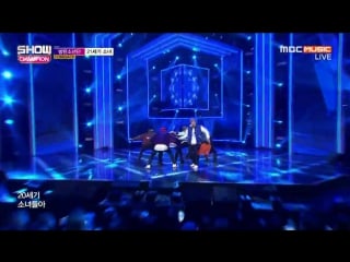 [video] 16/10/19 쇼챔피언 방탄소년단(bts) 21세기 소녀 by플로라