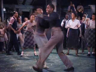 A day at the races lindy hop scene in color ¦ colorized with deoldify