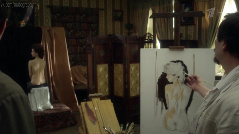 Обнажённая мария смольникова в сериале "отчий берег" (2017, милена фадеева) серия 2 (1080i)