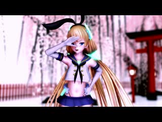 Mmd r 18 [normal] angela shimakaze cosplay gokuraku jodo author aquinas