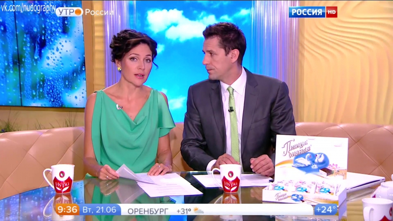 Анастасия чернобровина в программе "утро россии" (21/06/2016) 1080p