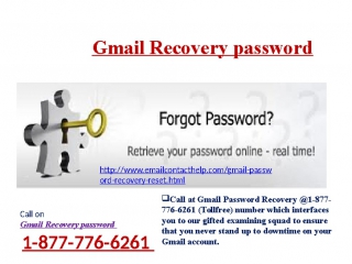 How to reset gmail password issue by dial1 877 776 6261 reset gmail password