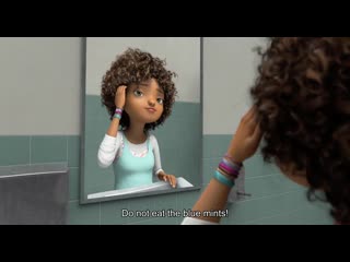 Do not eat the blue mints!