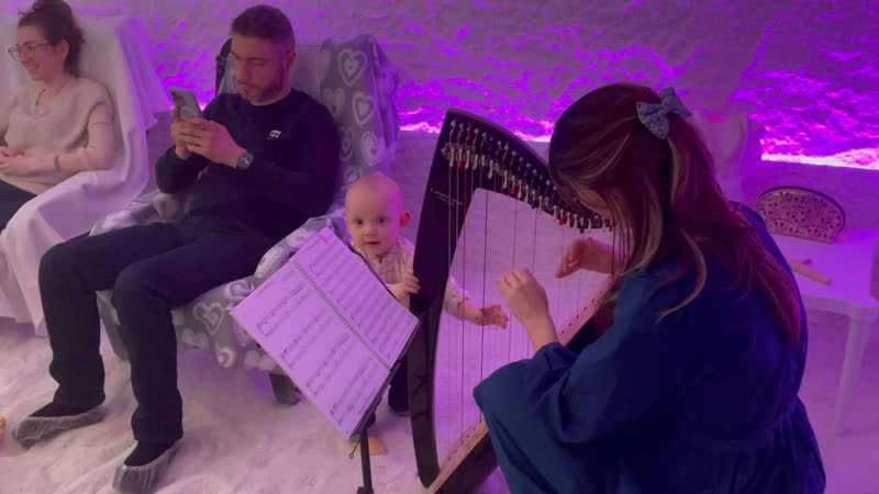 Арфа музыкальный сеанс