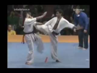 Kakato otoshi geri (virtual & real)