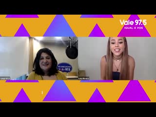 Danna paola en #vale975 entrevista 8/6/2020