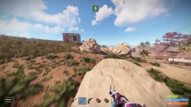 [denis channel] они рейдят меня в раст/rust